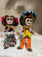 Day-of-the-Dead Couple - Marionette Puppets