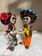 Day-of-the-Dead Couple - Marionette Puppets