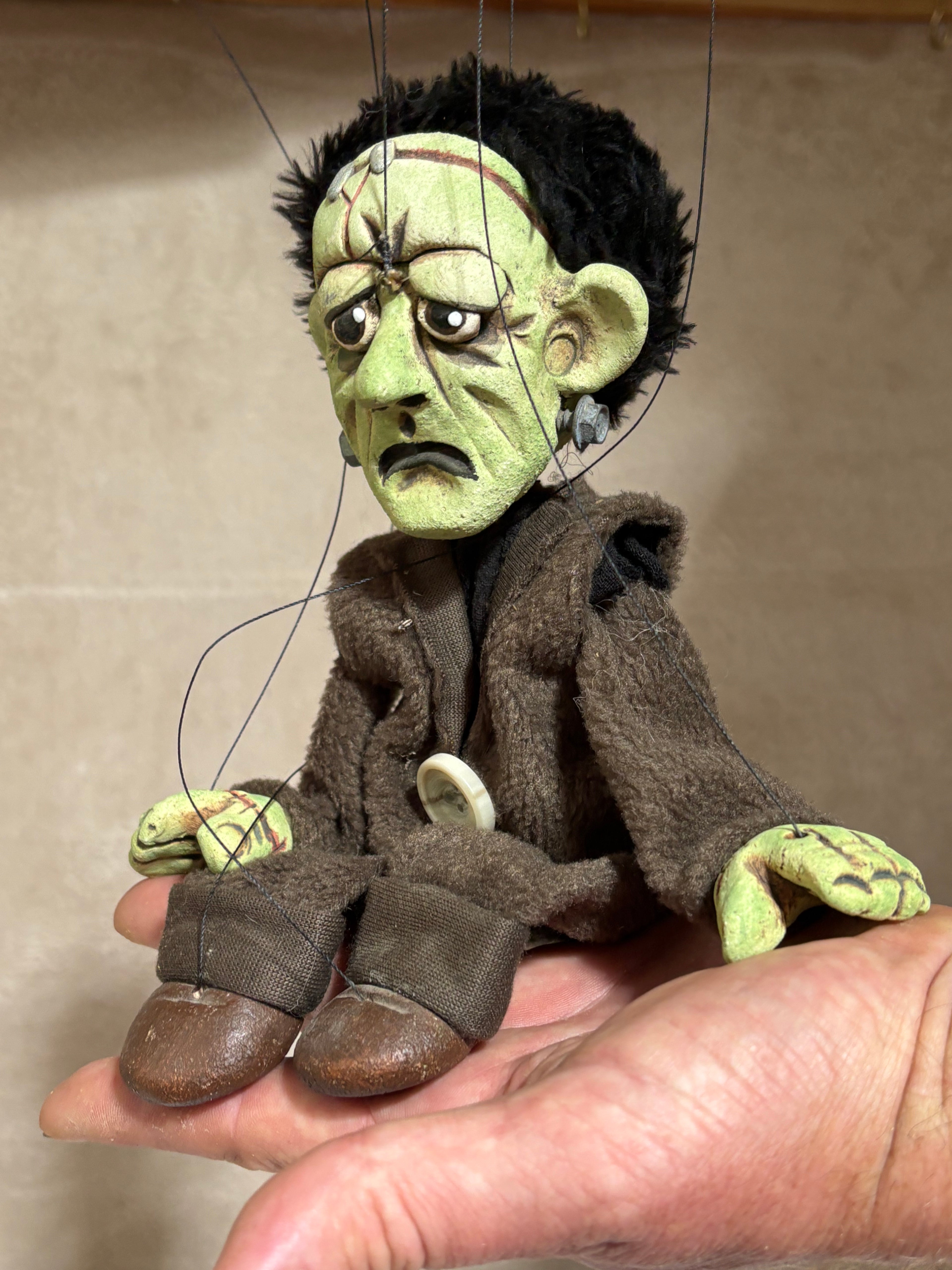 Frankenstein's Monster: Boris Karloff Marionette Puppet