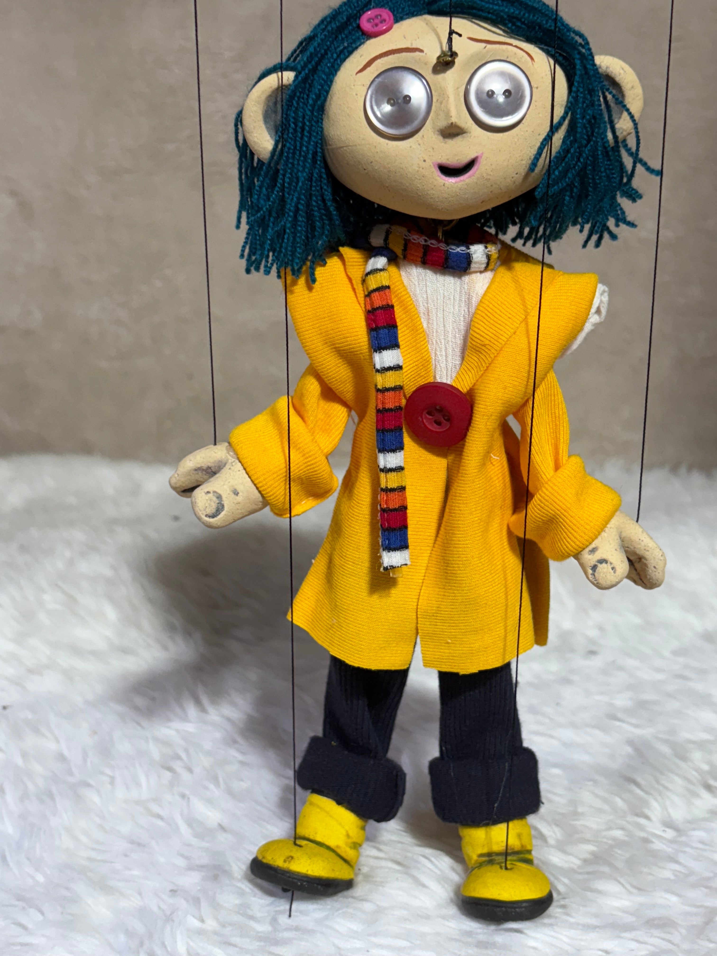Coraline: Button Eyes Marionette Puppet