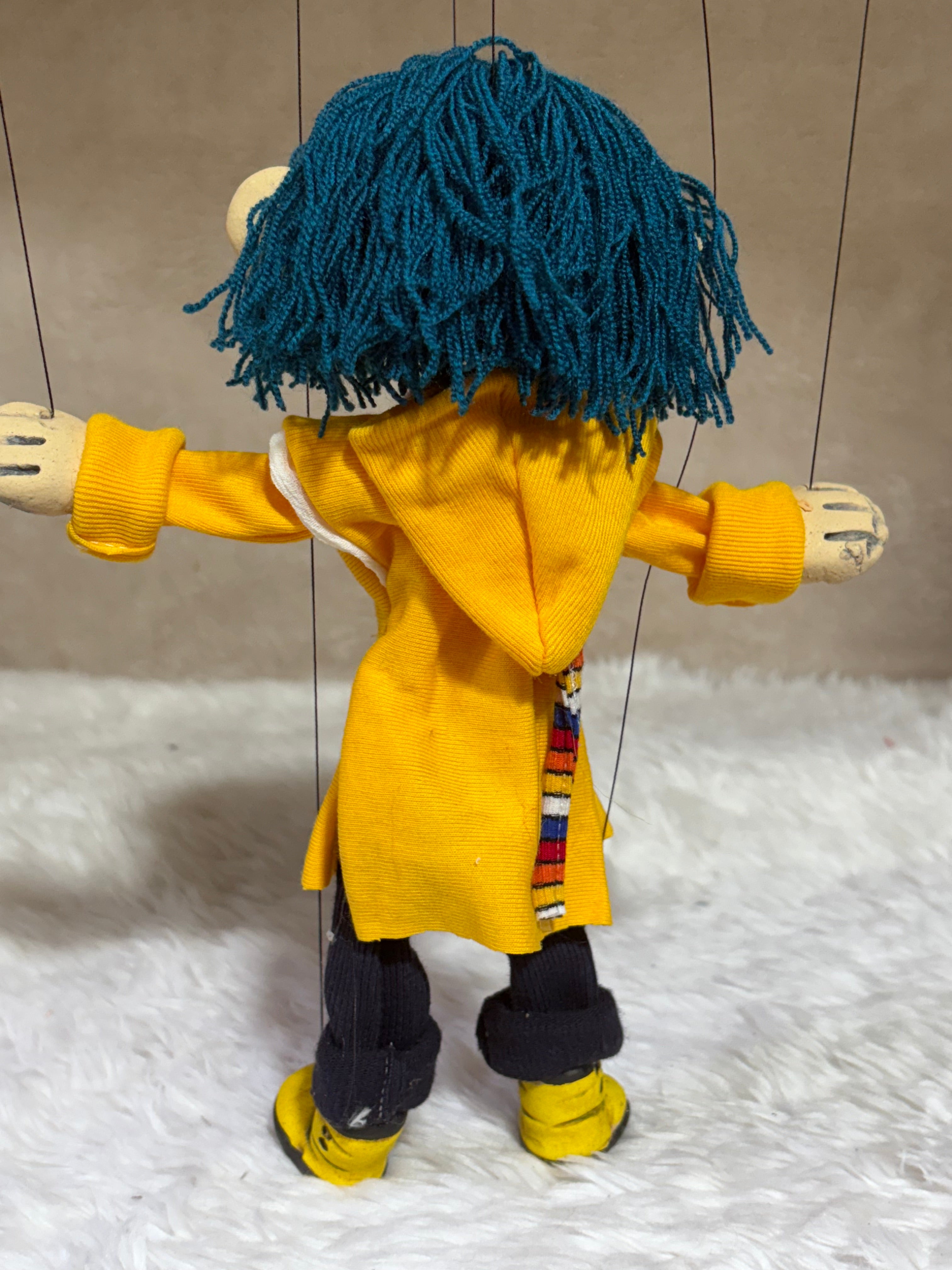 Coraline: Button Eyes Marionette Puppet