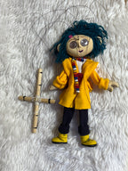 Coraline: Button Eyes Marionette Puppet