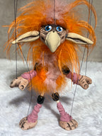 Orange Firey - Labyrinth Marionette Puppet