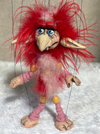 Red Firey - Labyrinth Marionette Puppet