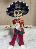 Day-of-the-Dead Señor - Marionette Puppet