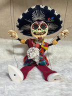 Day-of-the-Dead Señor - Marionette Puppet