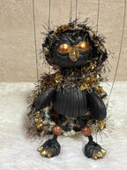 Dark Owl - Marionette Puppet