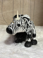Zebracorn Marionette Puppet