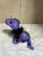 Purple Baby Dragon - Marionette Puppet