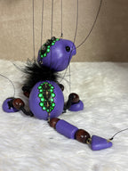 Purple Baby Dragon - Marionette Puppet