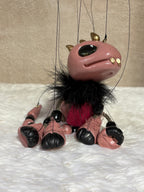 Kyro Dusky Pink Dragon  -Marionette Puppet