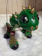Kyro Emerald Dragon - Marionette Puppet