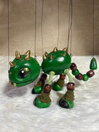 Kyro Emerald Dragon - Marionette Puppet