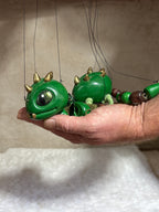 Kyro Emerald Dragon - Marionette Puppet
