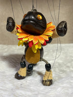 Frilled Neck Lizard- Marionette Puppet