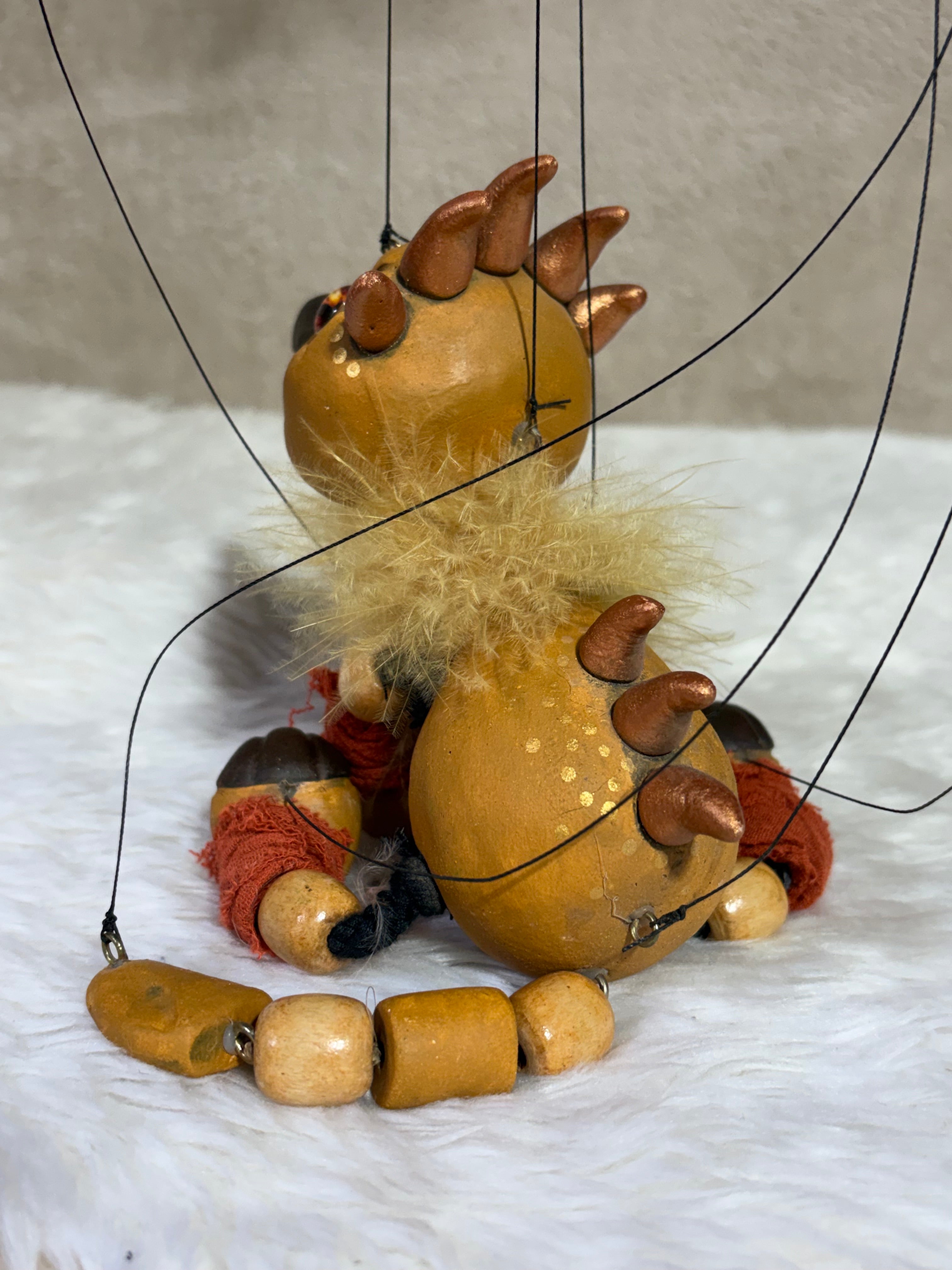 Sunbird Dragon Marionette Puppet