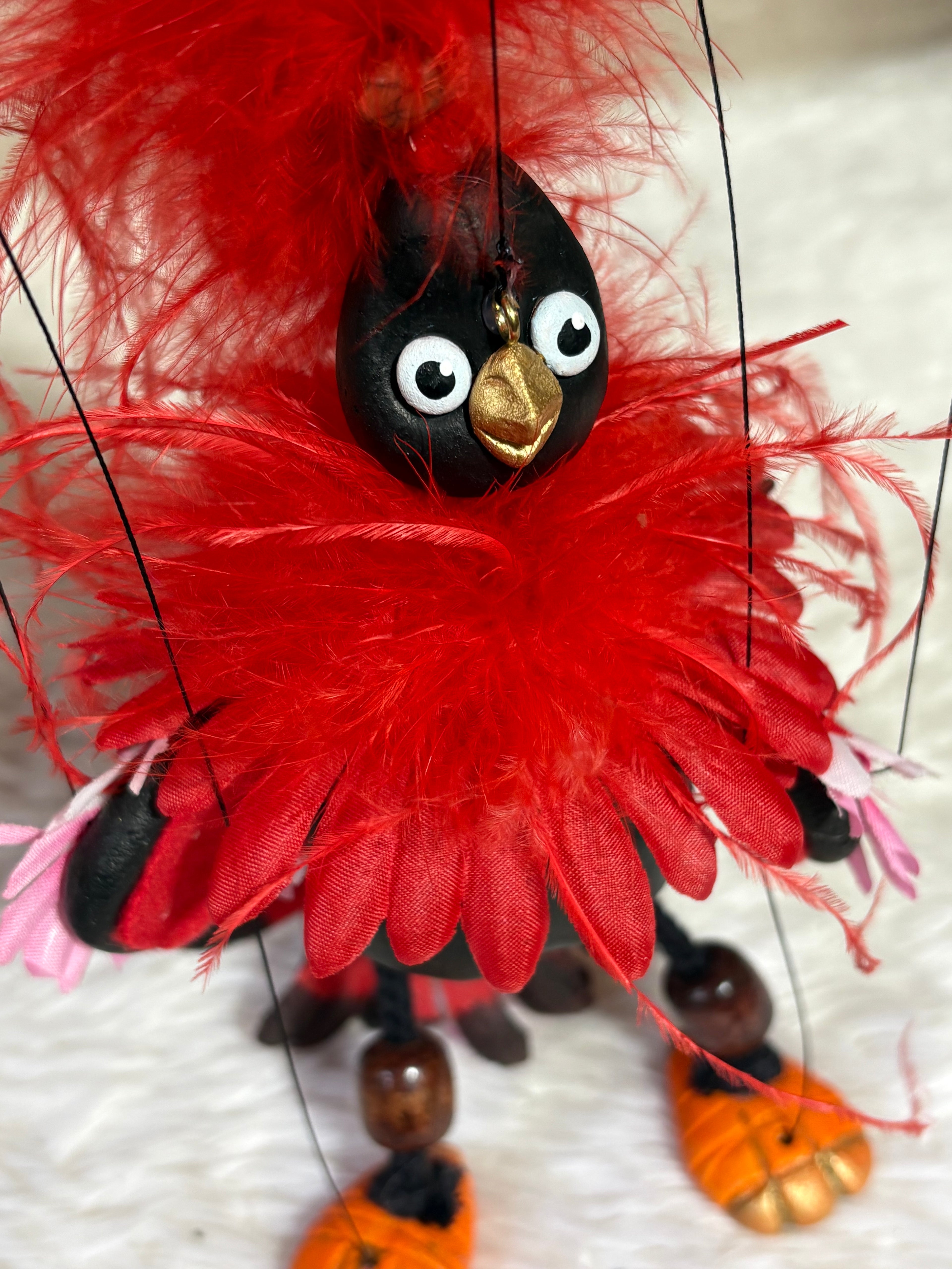 Gerbera Bird - Marionette Puppet