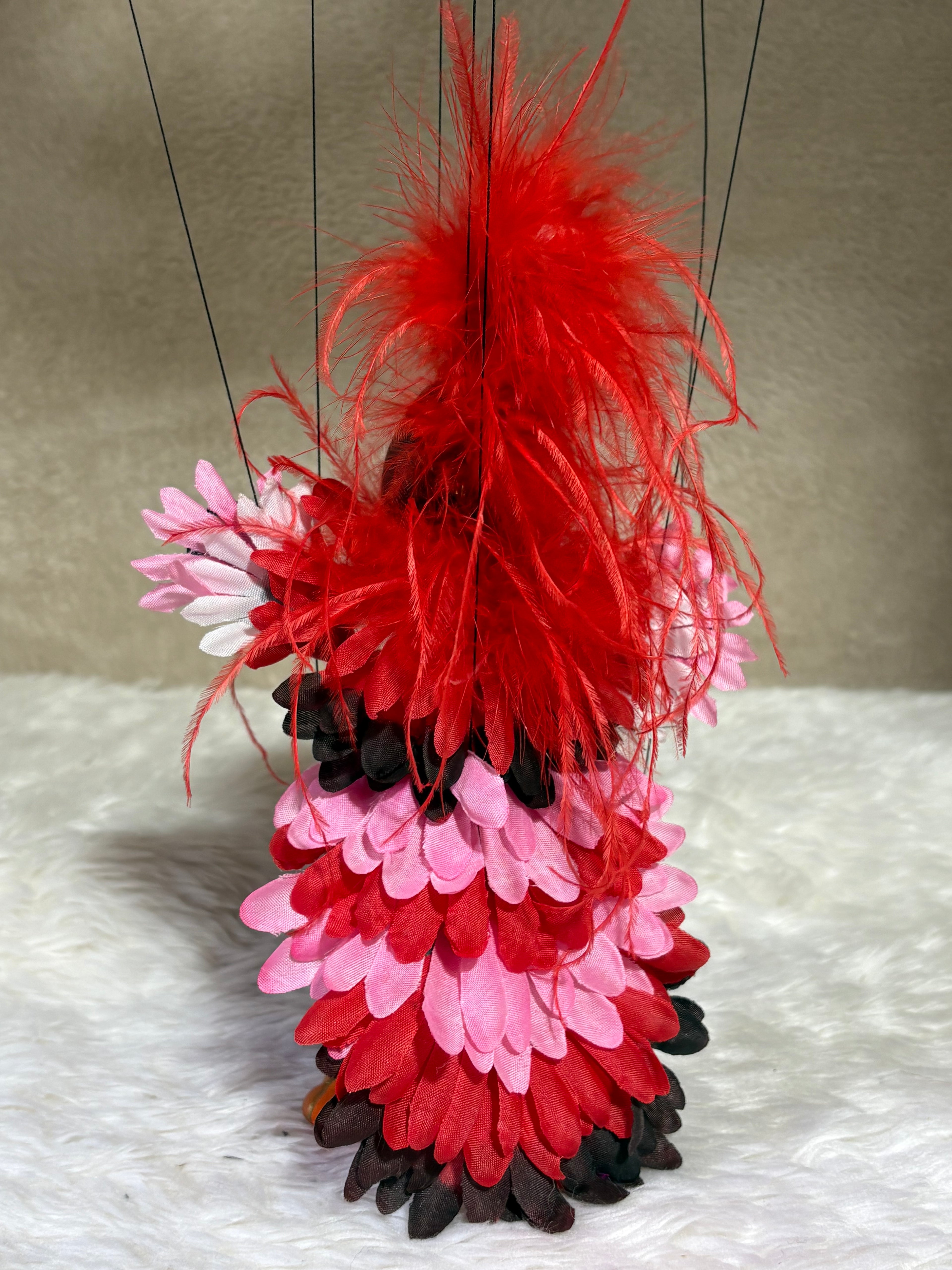 Gerbera Bird - Marionette Puppet