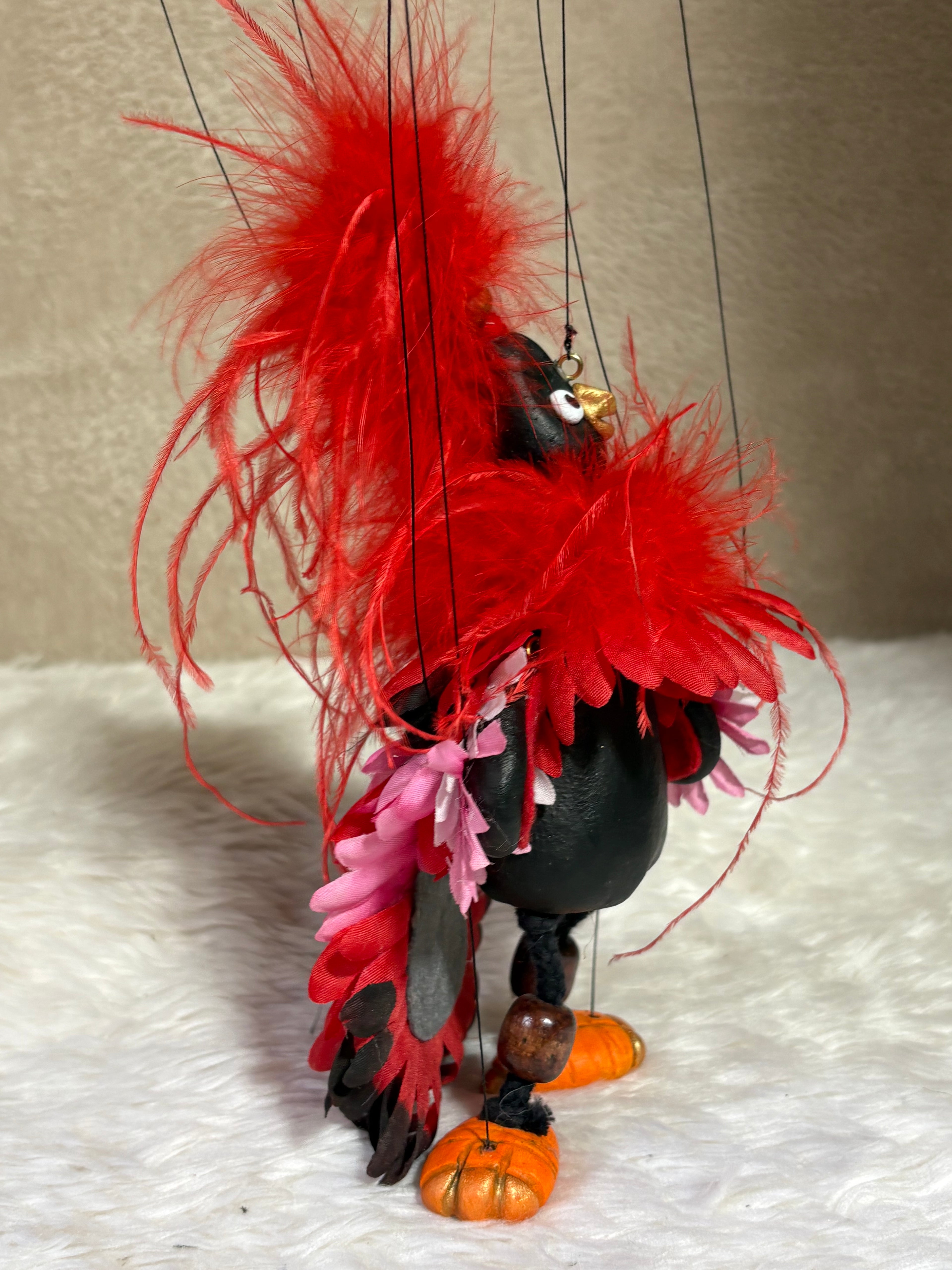 Gerbera Bird - Marionette Puppet