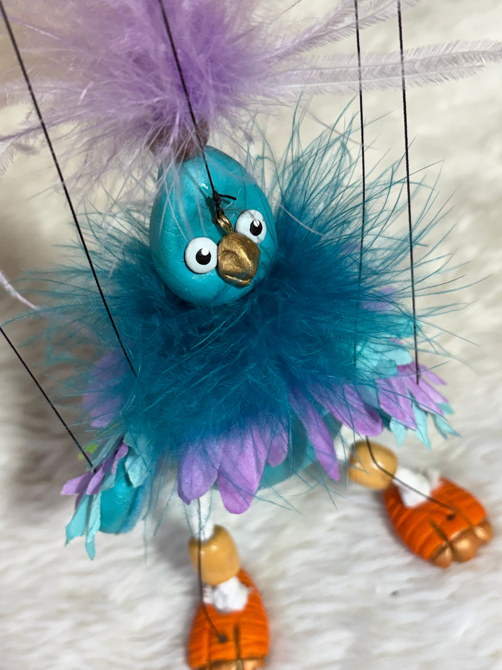 Gerbera Bird - Marionette Puppet