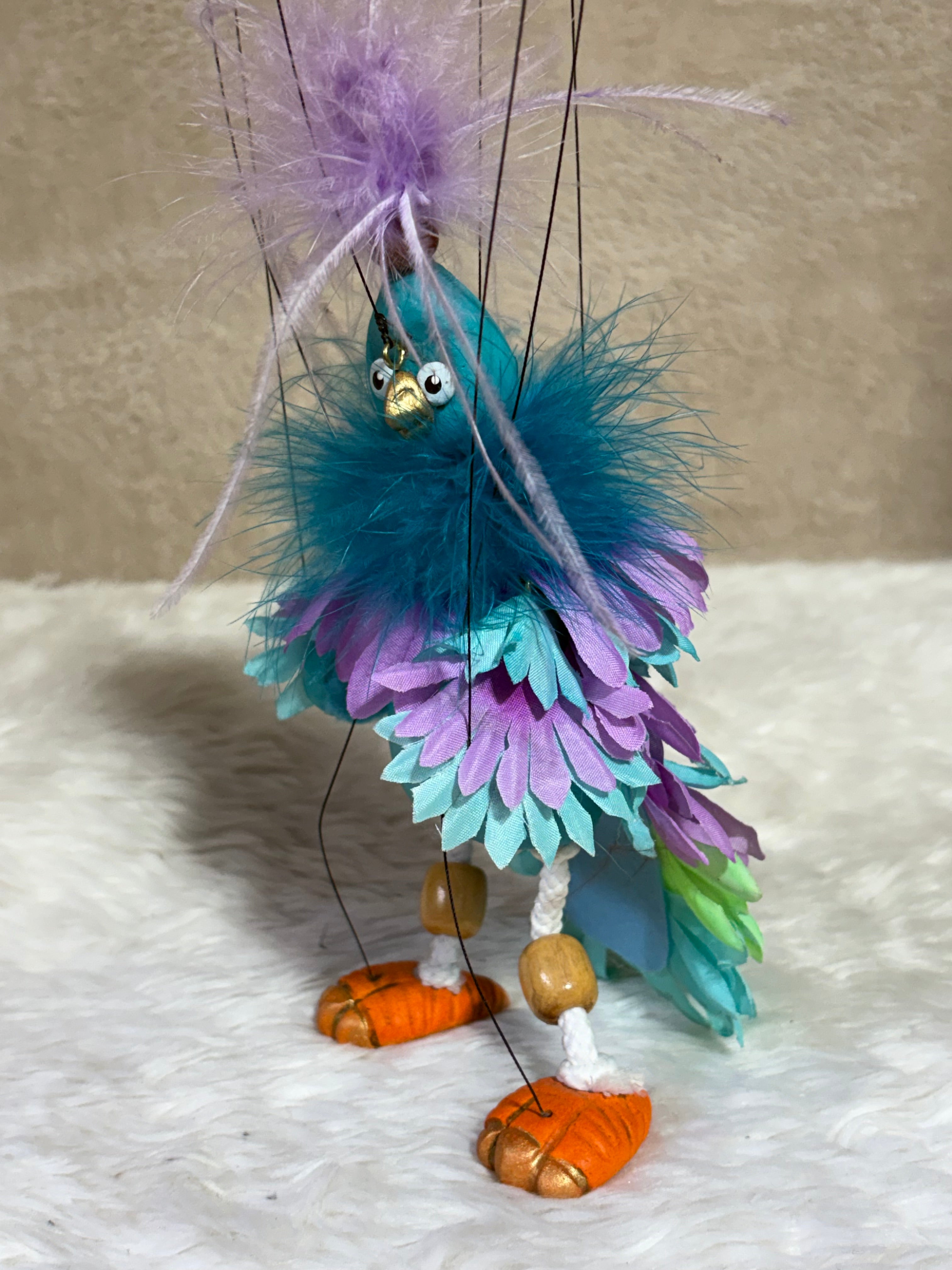 Gerbera Bird - Marionette Puppet