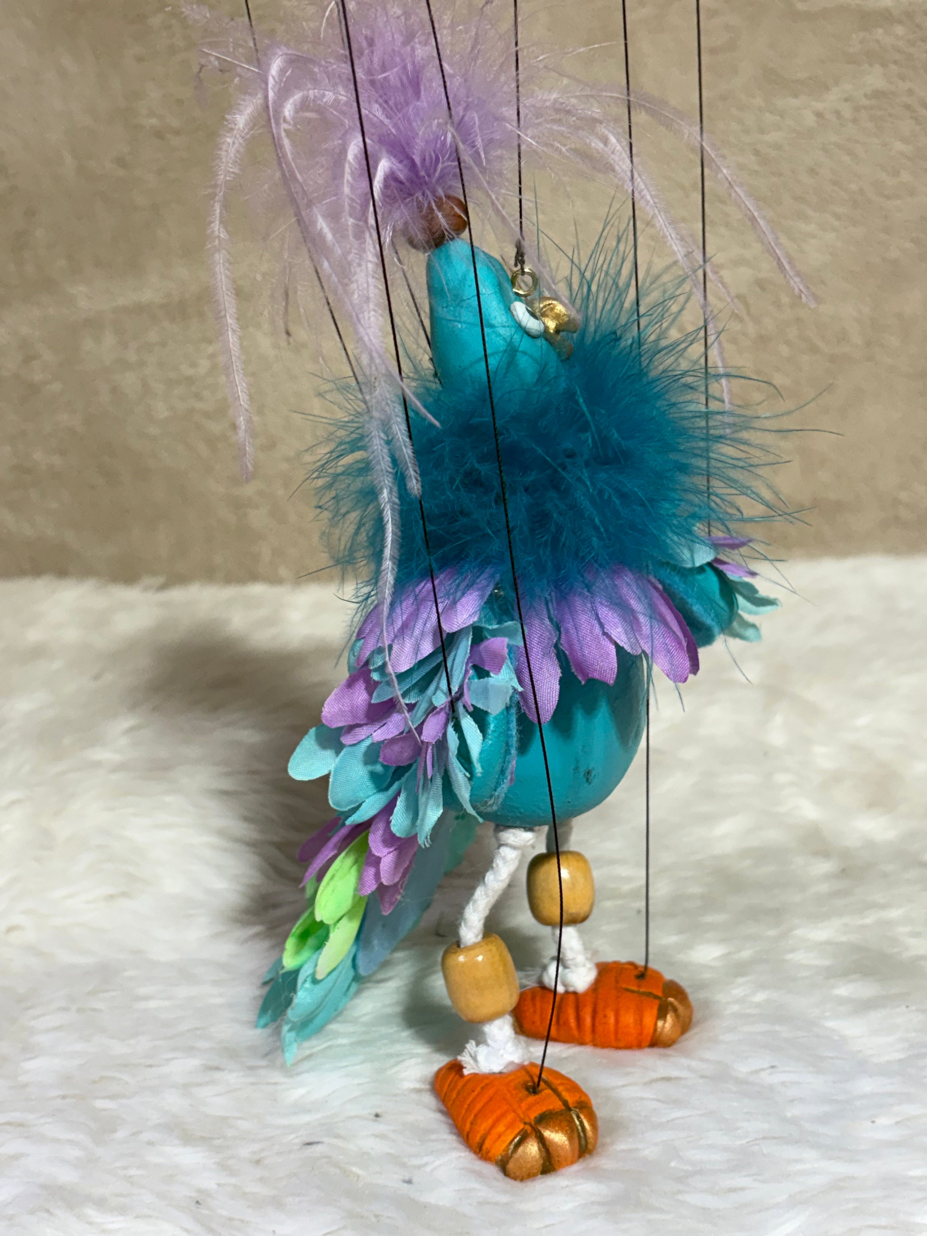 Gerbera Bird - Marionette Puppet