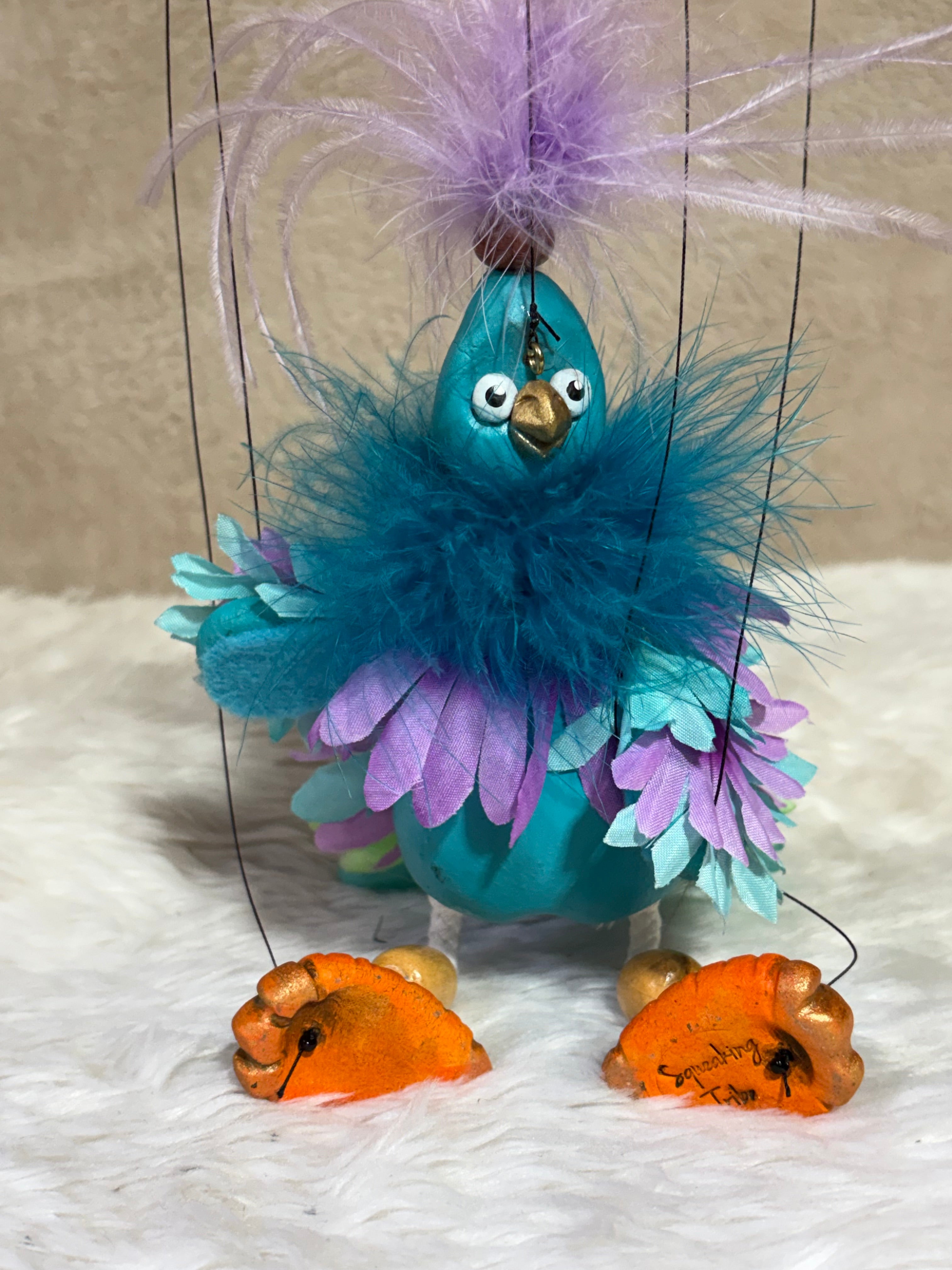 Gerbera Bird - Marionette Puppet