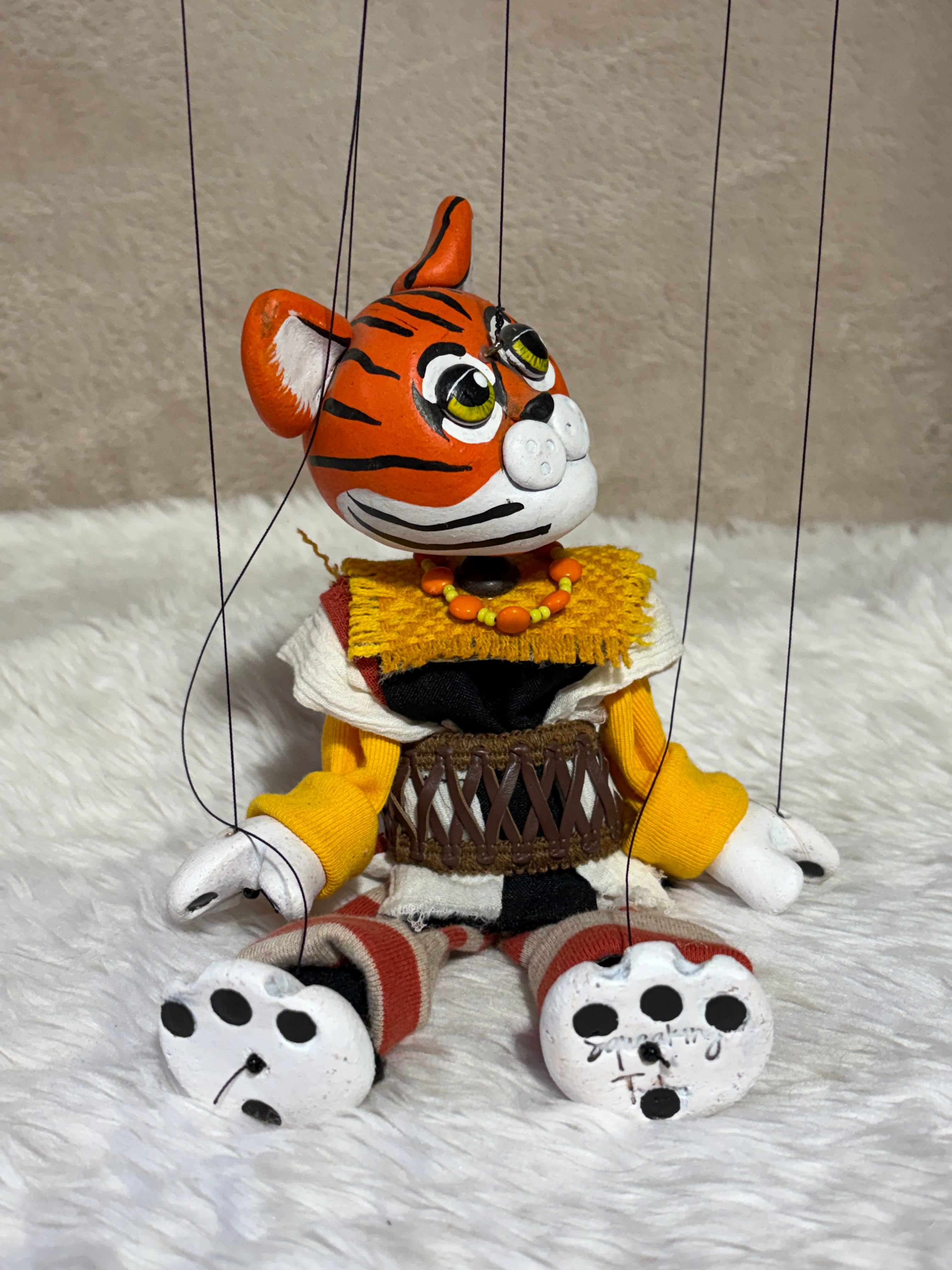 Taj the Tiger : Anthro Marionette