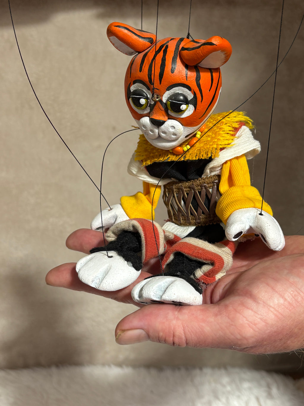 Taj the Tiger : Anthro Marionette