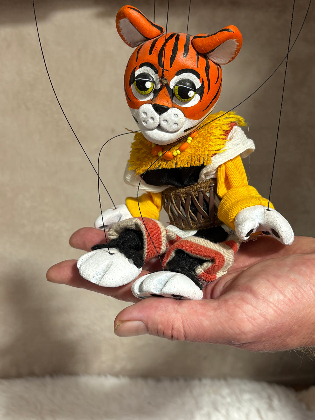 Taj the Tiger : Anthro Marionette