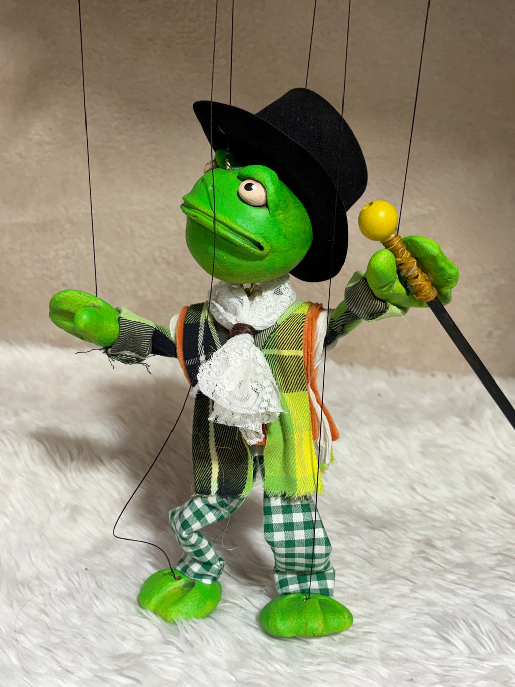 Thaddeus Von Croaksworth : Anthro Marionette