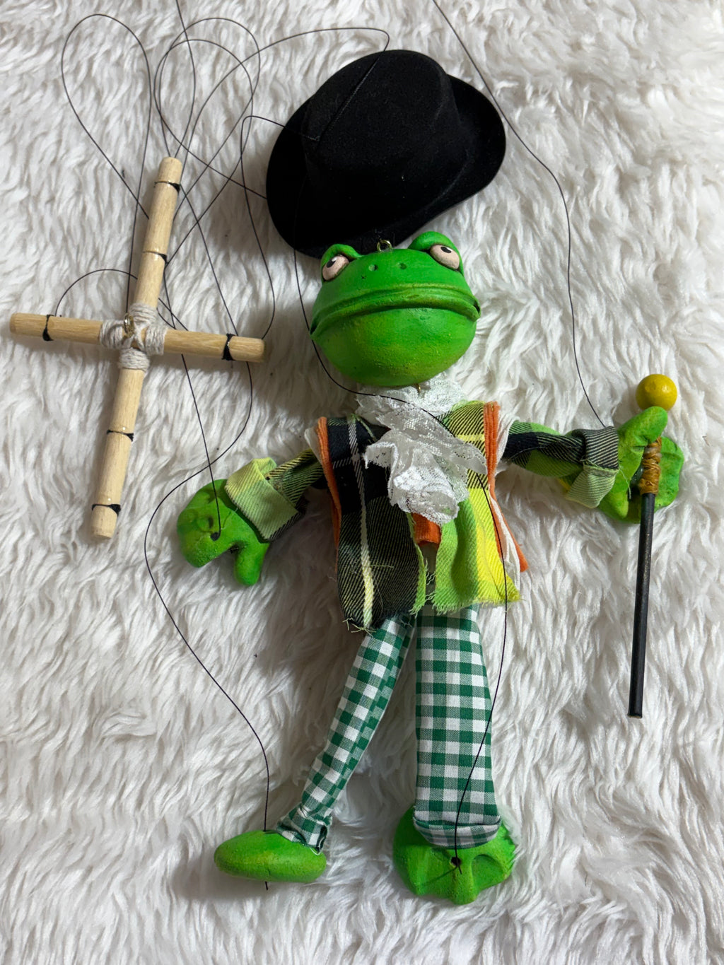 Thaddeus Von Croaksworth : Anthro Marionette
