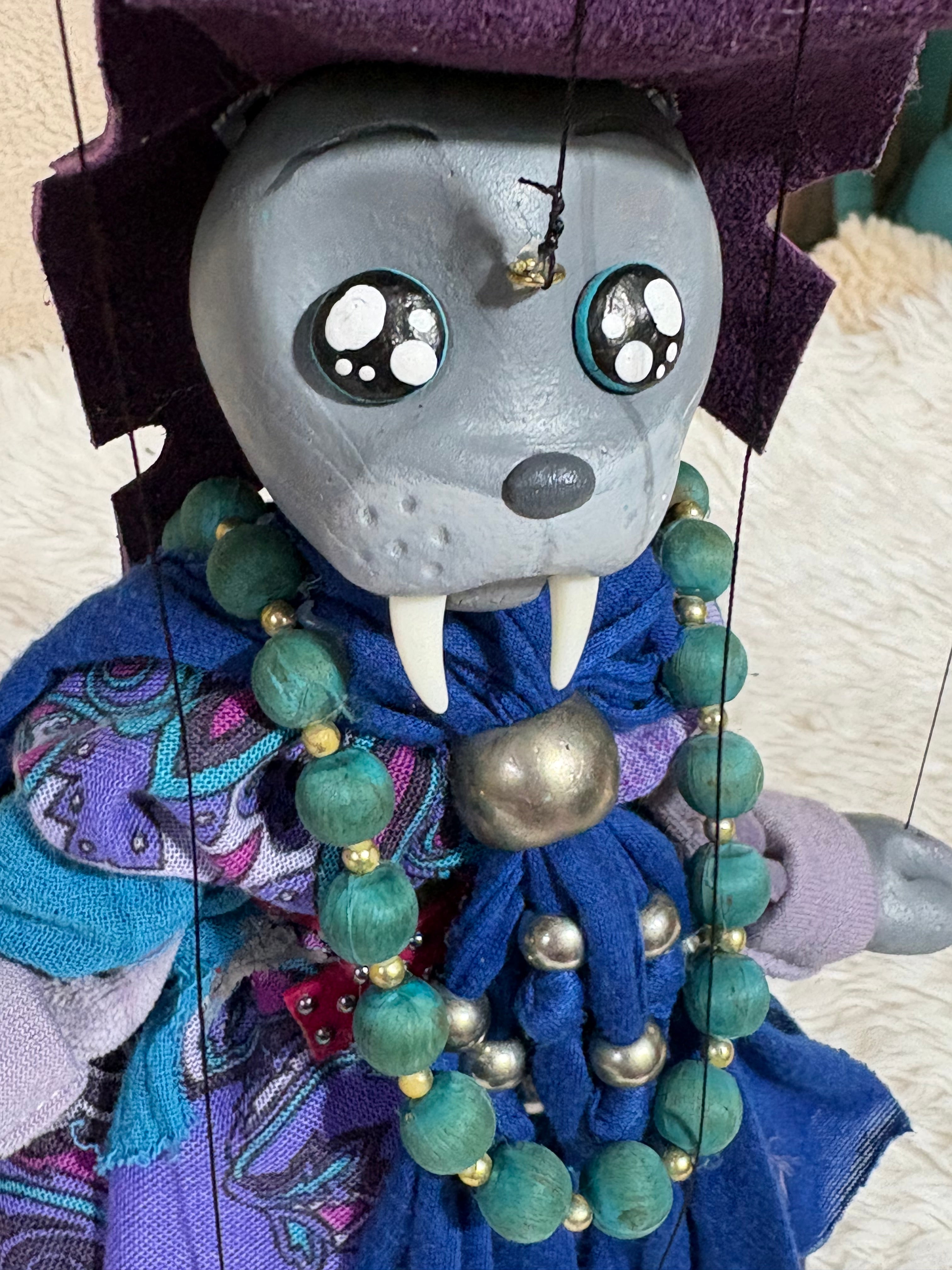 Wimbledean the Walrus Wizard : Anthro Marionette