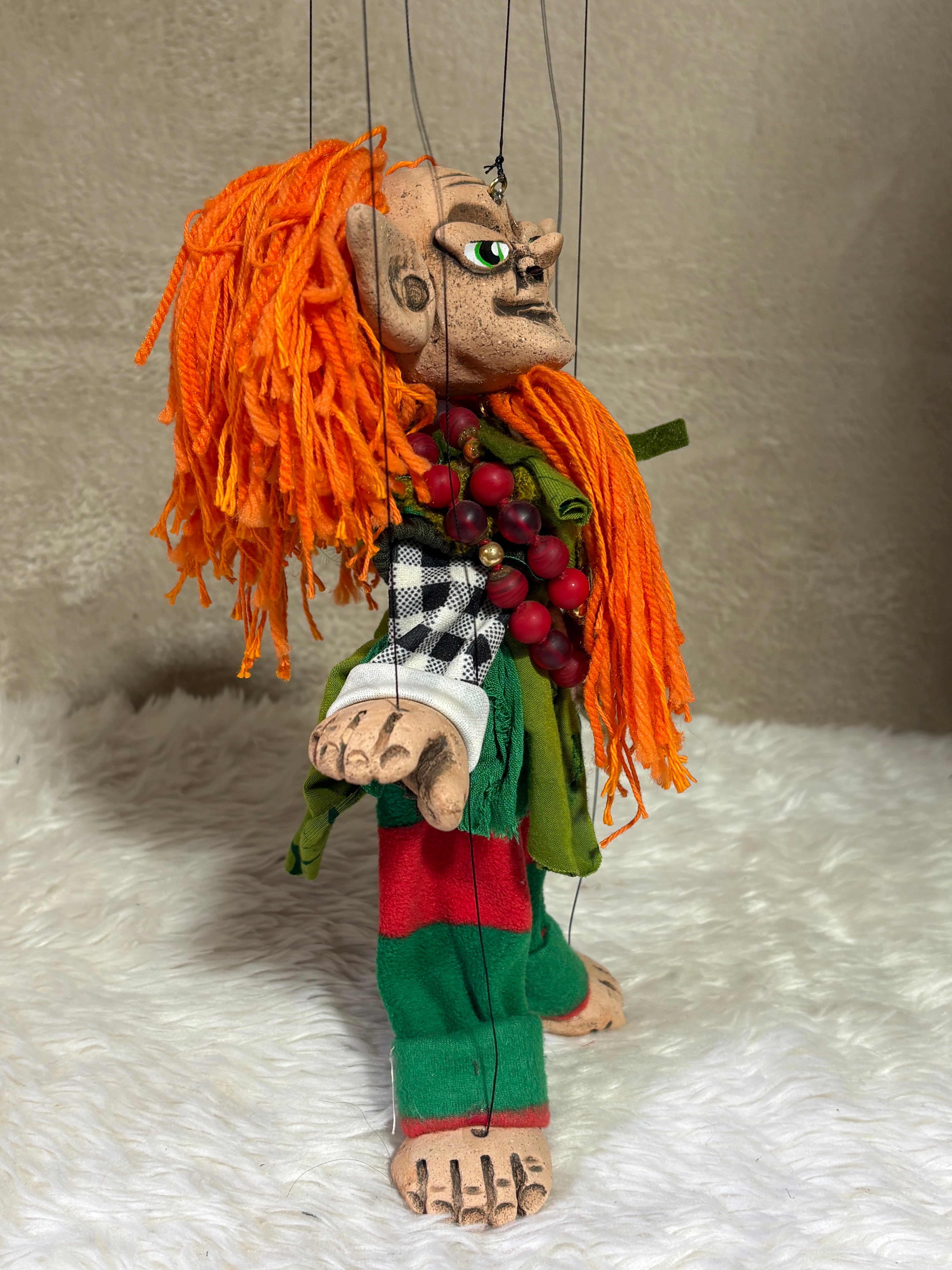Fionn — Leprechaun Marionette Puppet