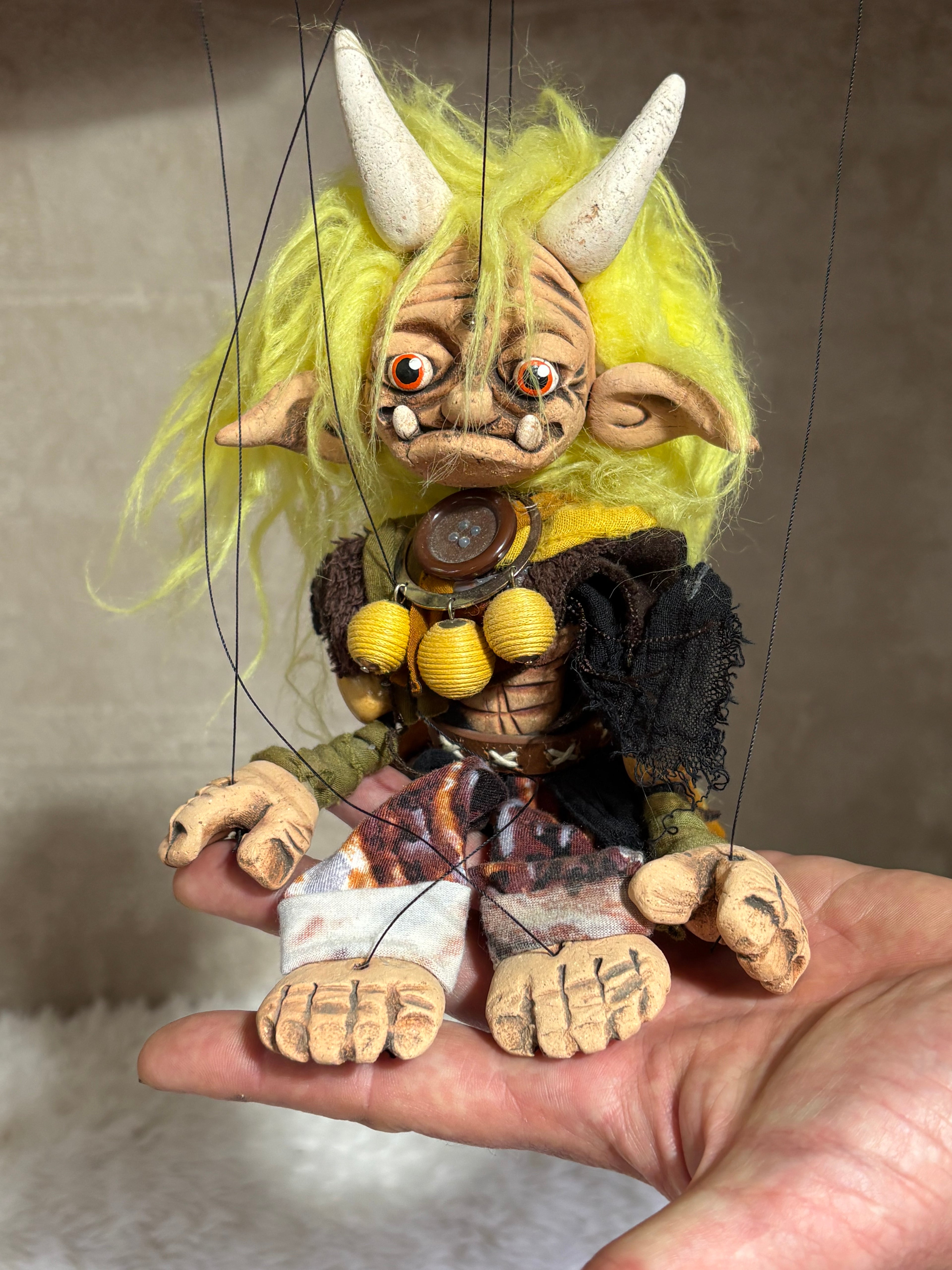 Spritz the Ogre – Marionette Puppet