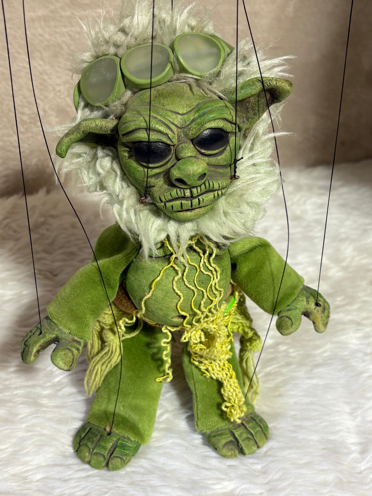 Gargoyle Marionette Puppet – Handcrafted Gothic String Puppet | The ...