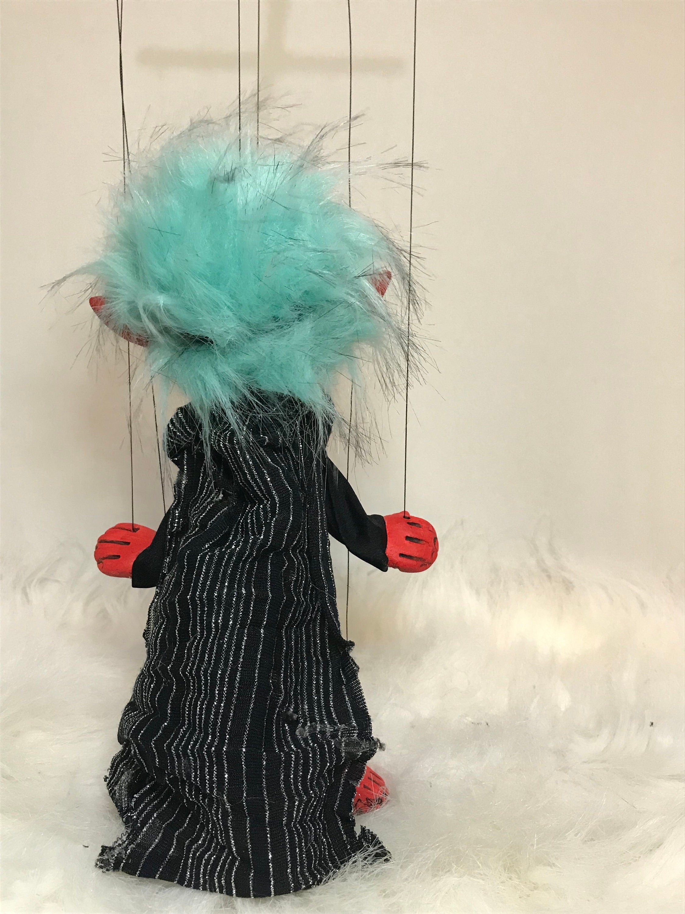 Vetiver: Fiery She-devil Marionette Puppet