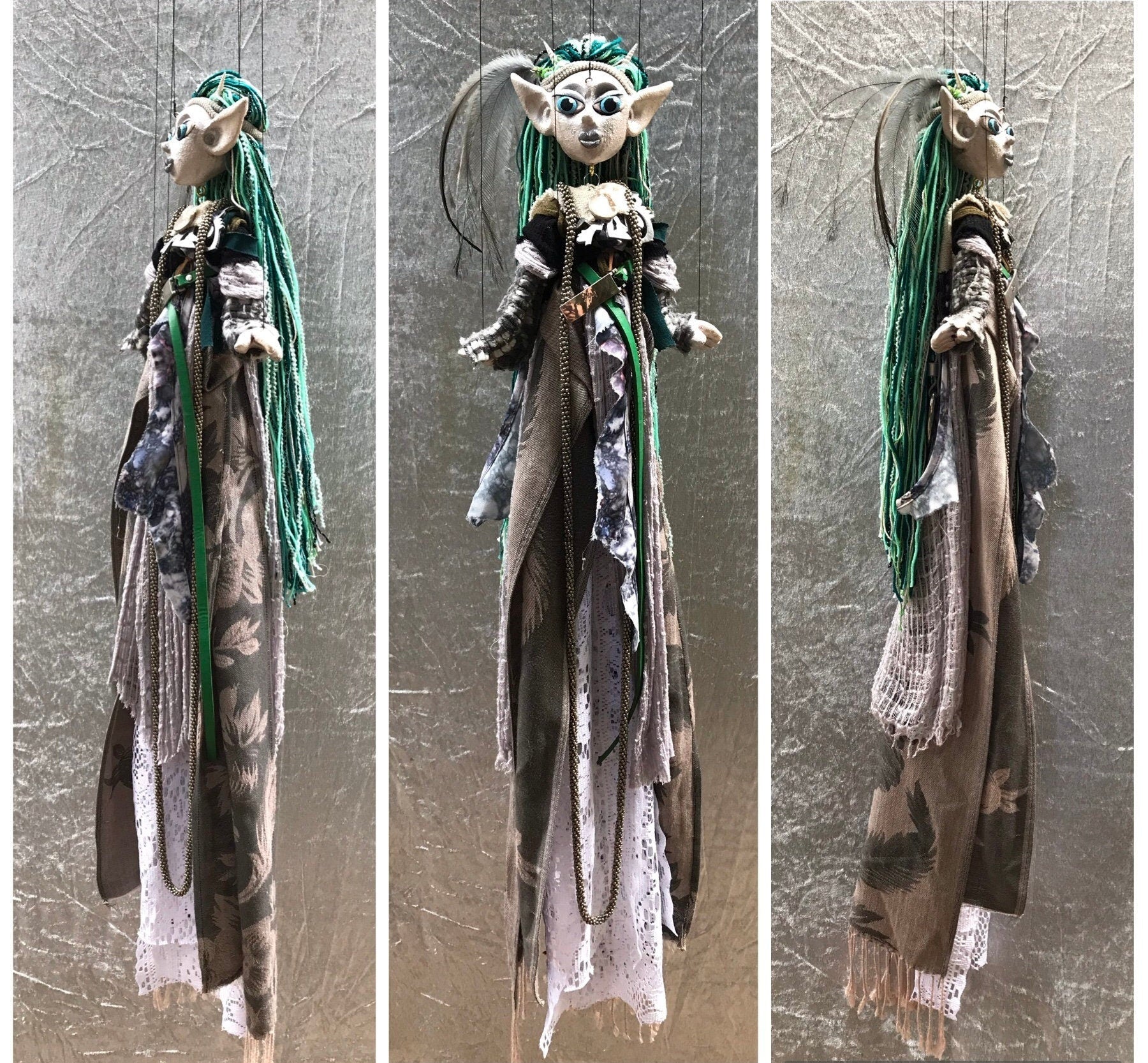 Juno - Sylph of the Silver Serpent Marionette