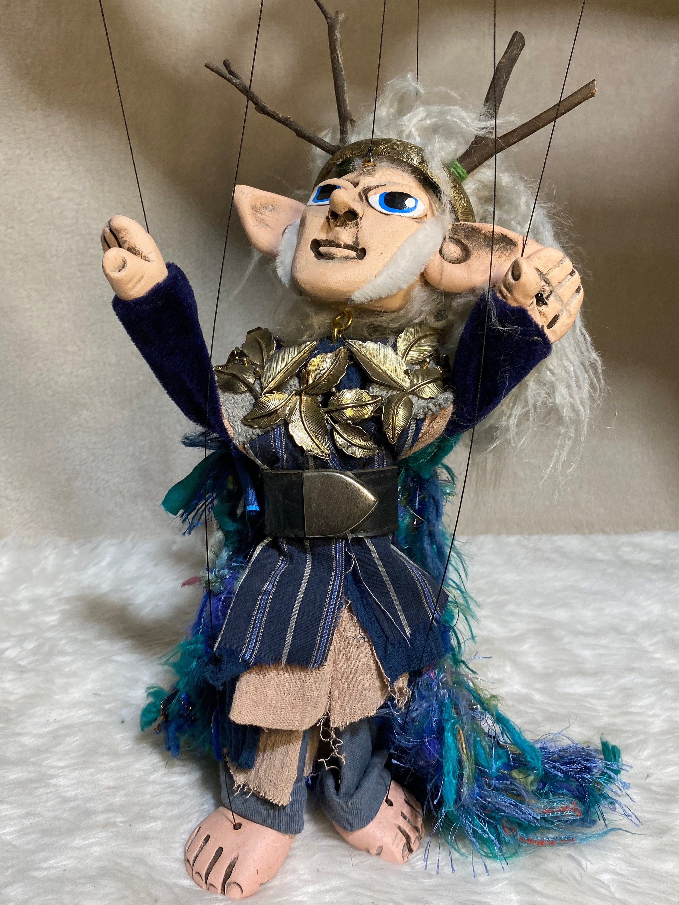 Oberon - Midsummer Night's Dream Marionette puppet