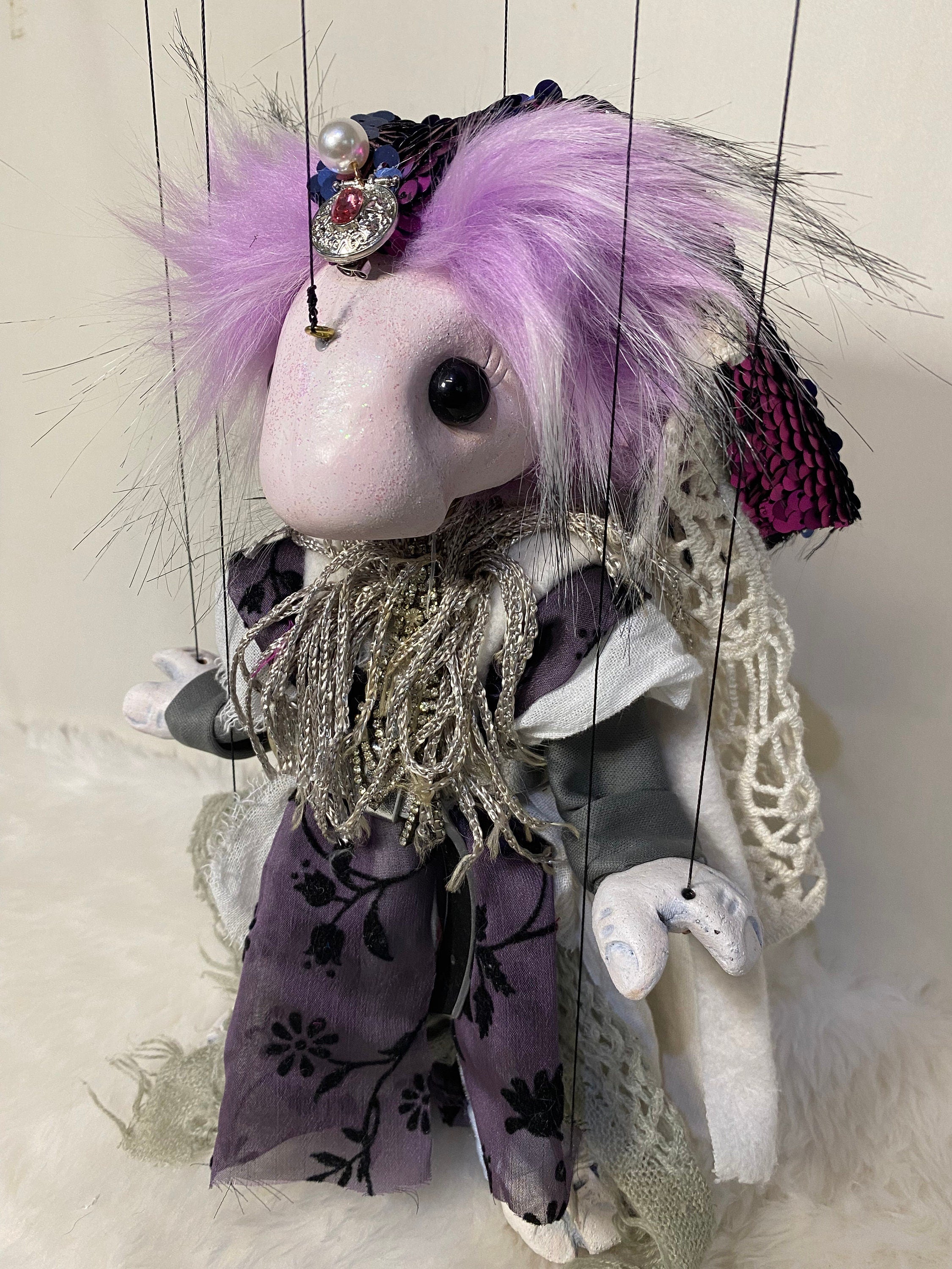 Sora - an Aeyrie Oddling marionette