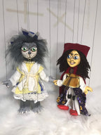 Little Red Riding Hood and the Big Bad Wolf Marionettes