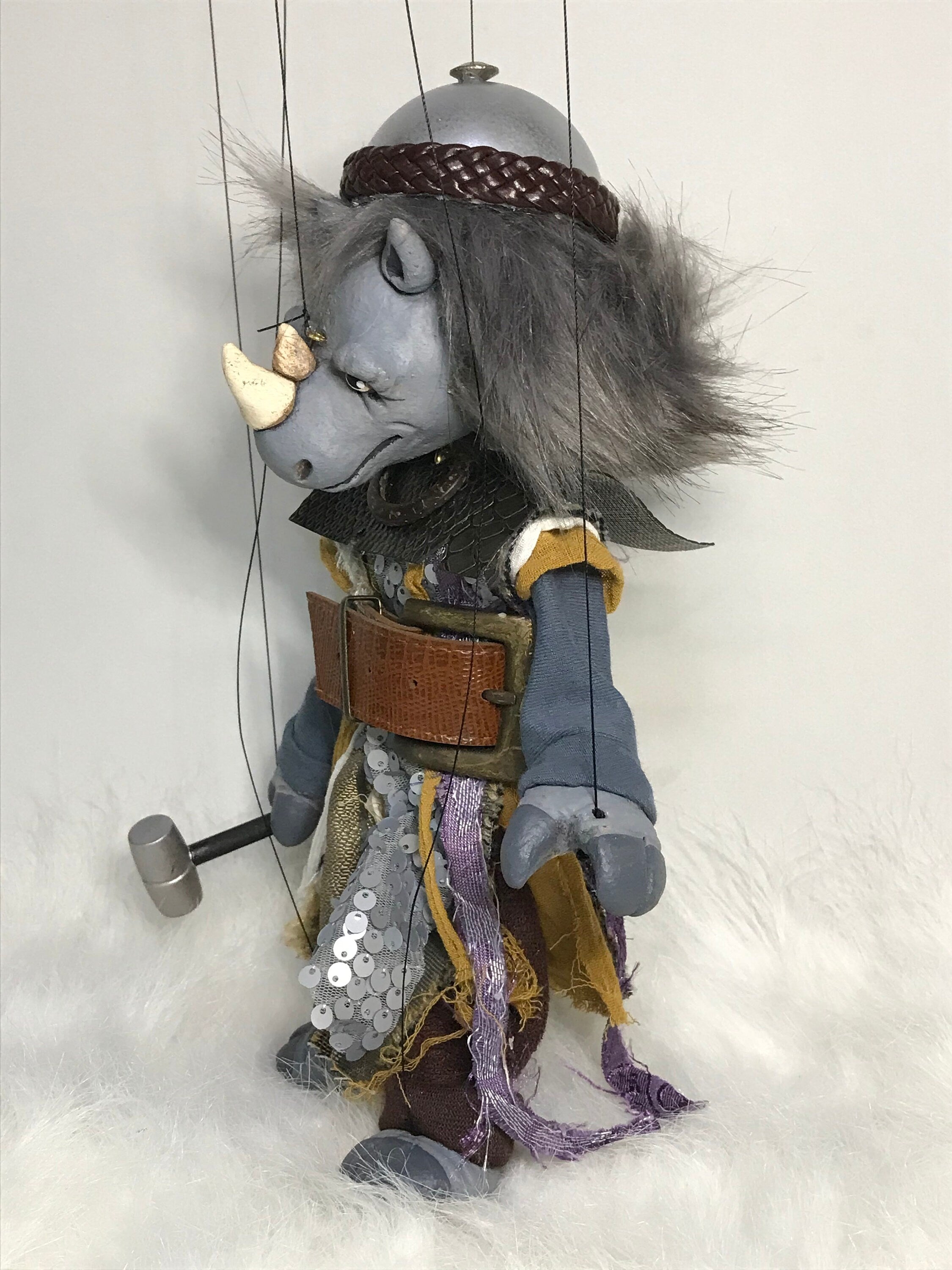 Rumble Rockbottom Rhino Marionette