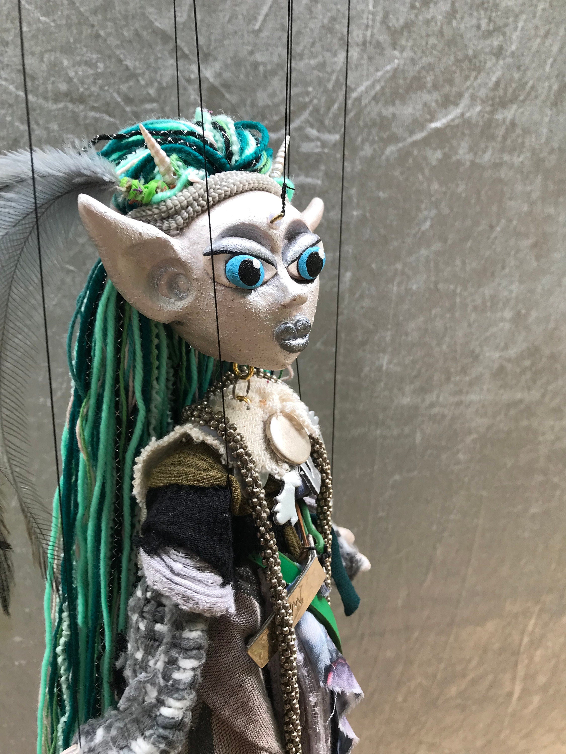 Juno - Sylph of the Silver Serpent Marionette