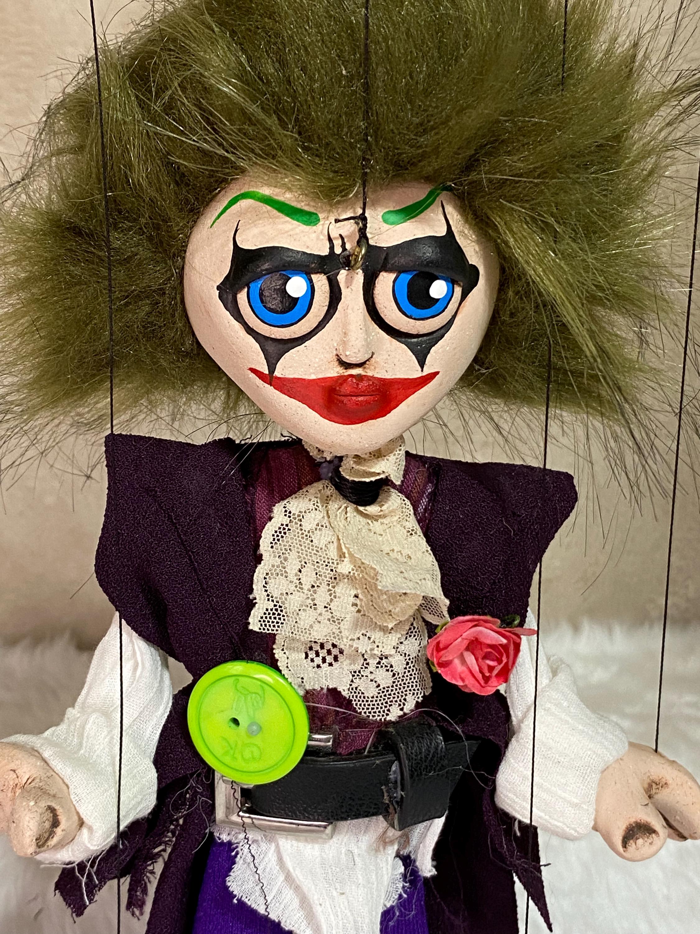 The Joker Doll: Cosplay Marionette Puppet
