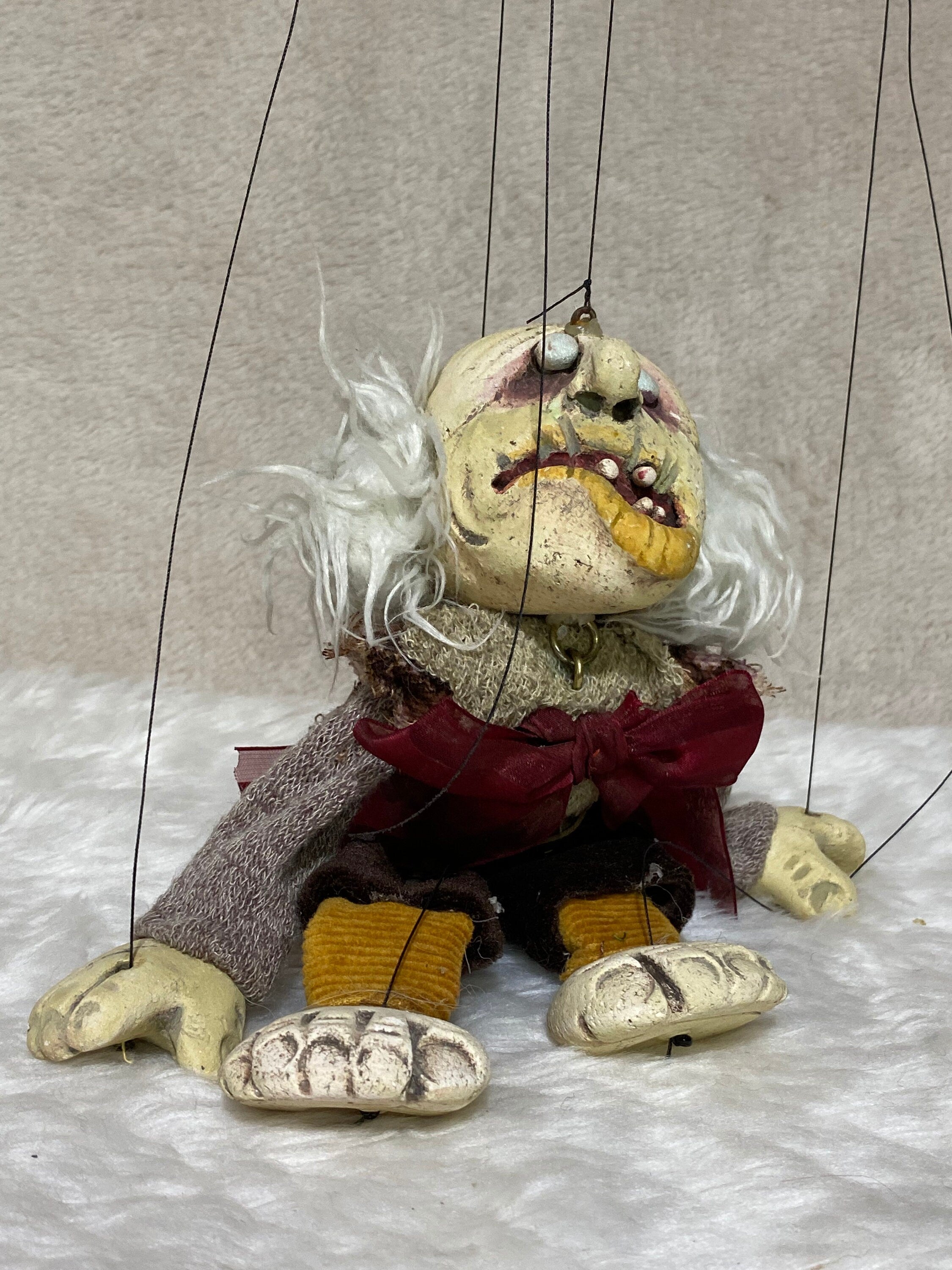 Uncle Ebenezer: Undead Zombie Marionette Puppet