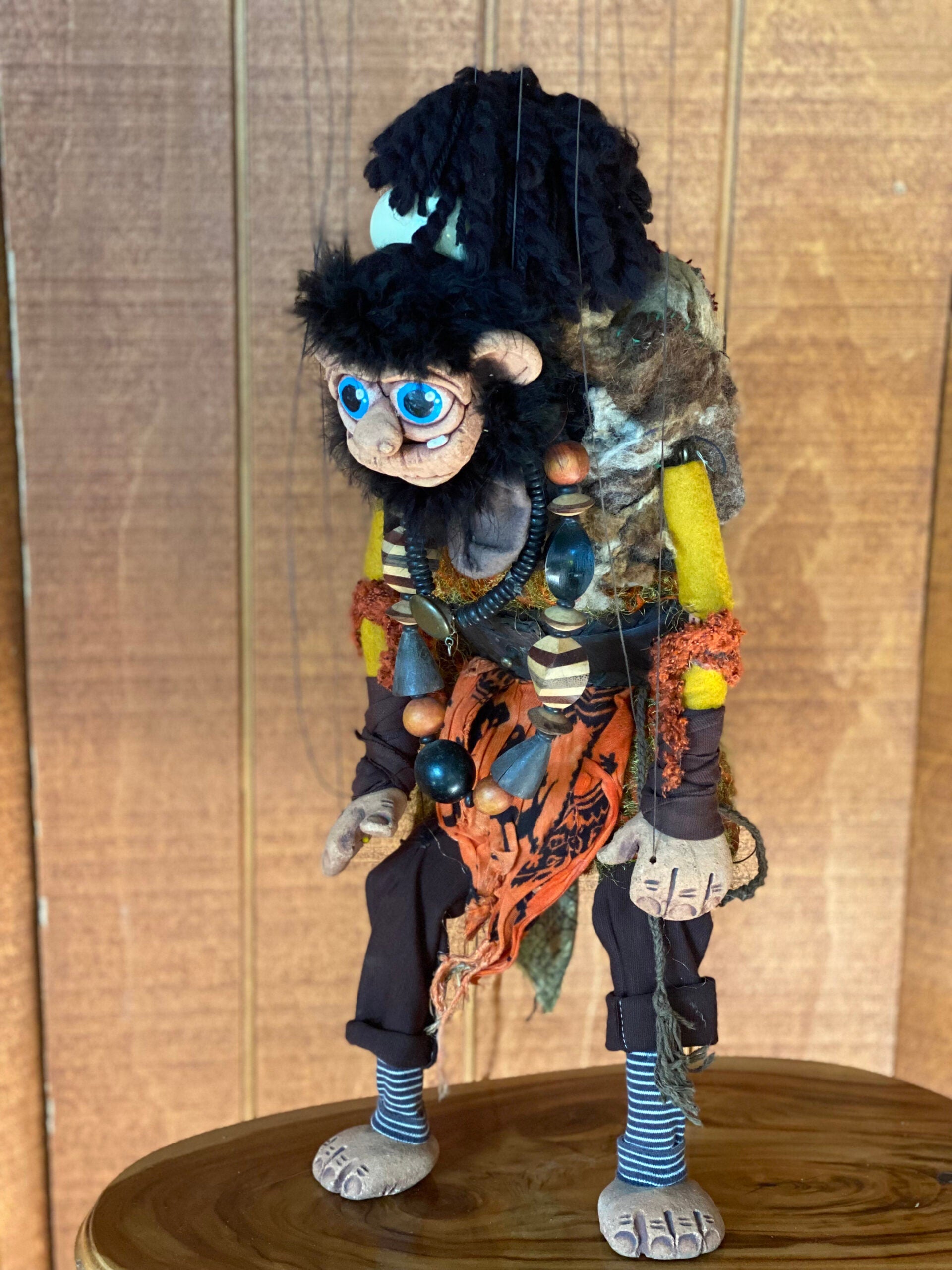 Charlie the Dancing Ogre - Large Marionette