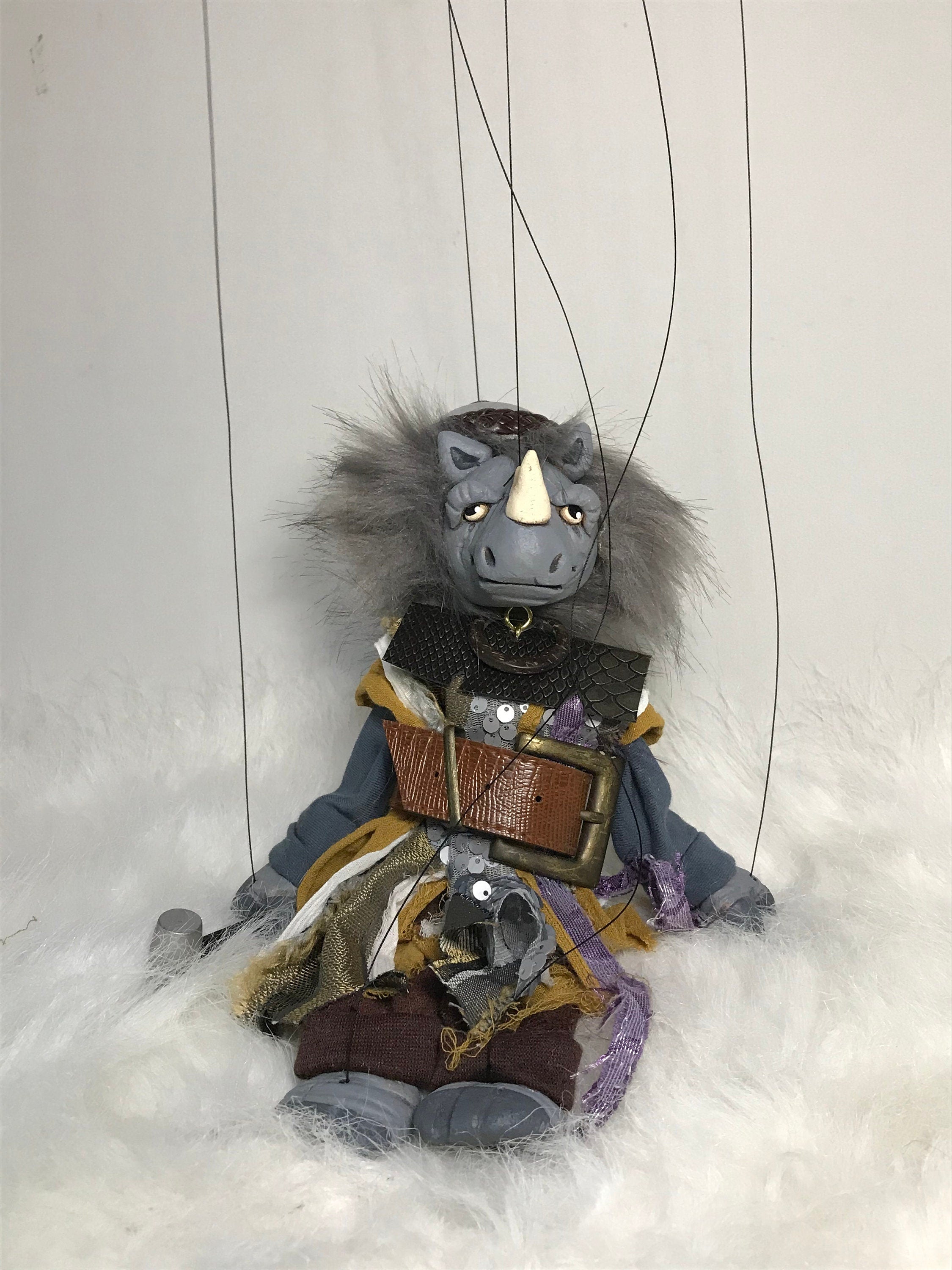 Rumble Rockbottom Rhino Marionette
