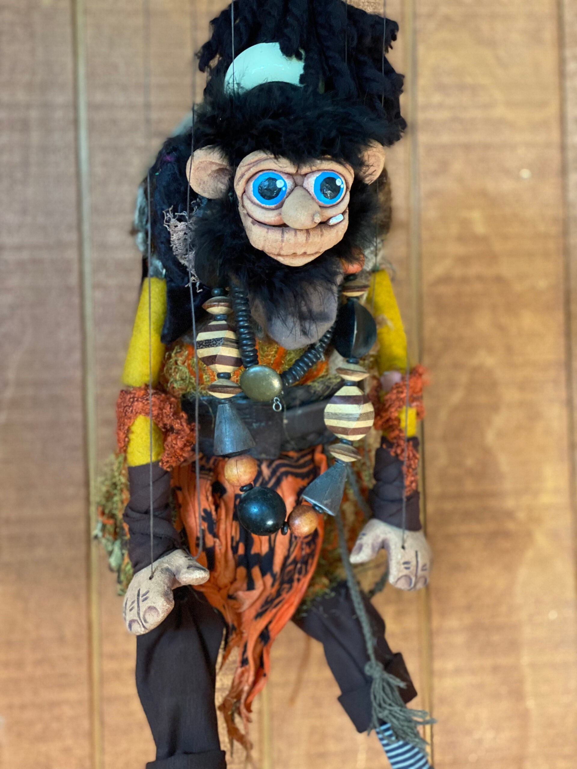 Charlie the Dancing Ogre - Large Marionette