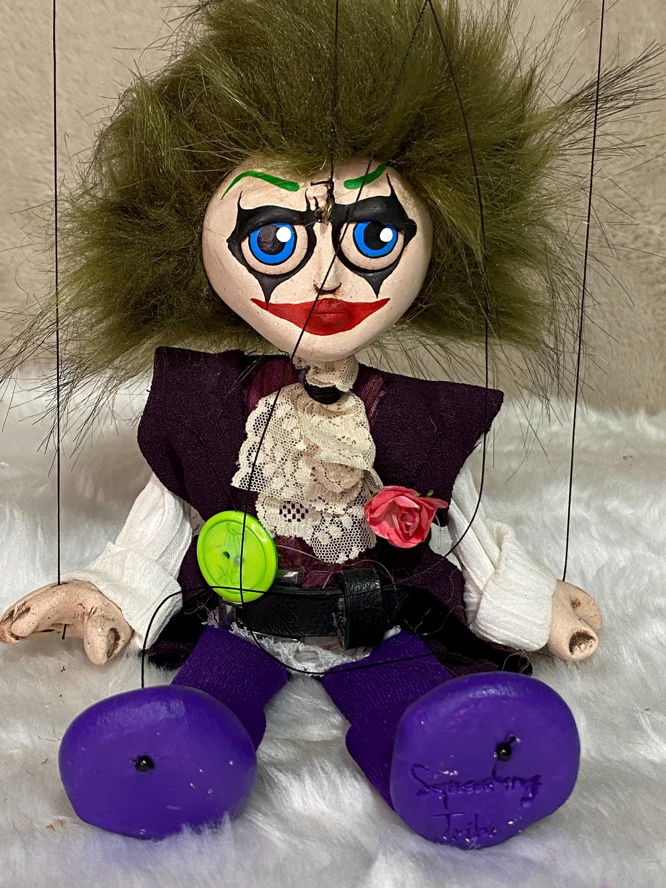 The Joker Doll: Cosplay Marionette Puppet