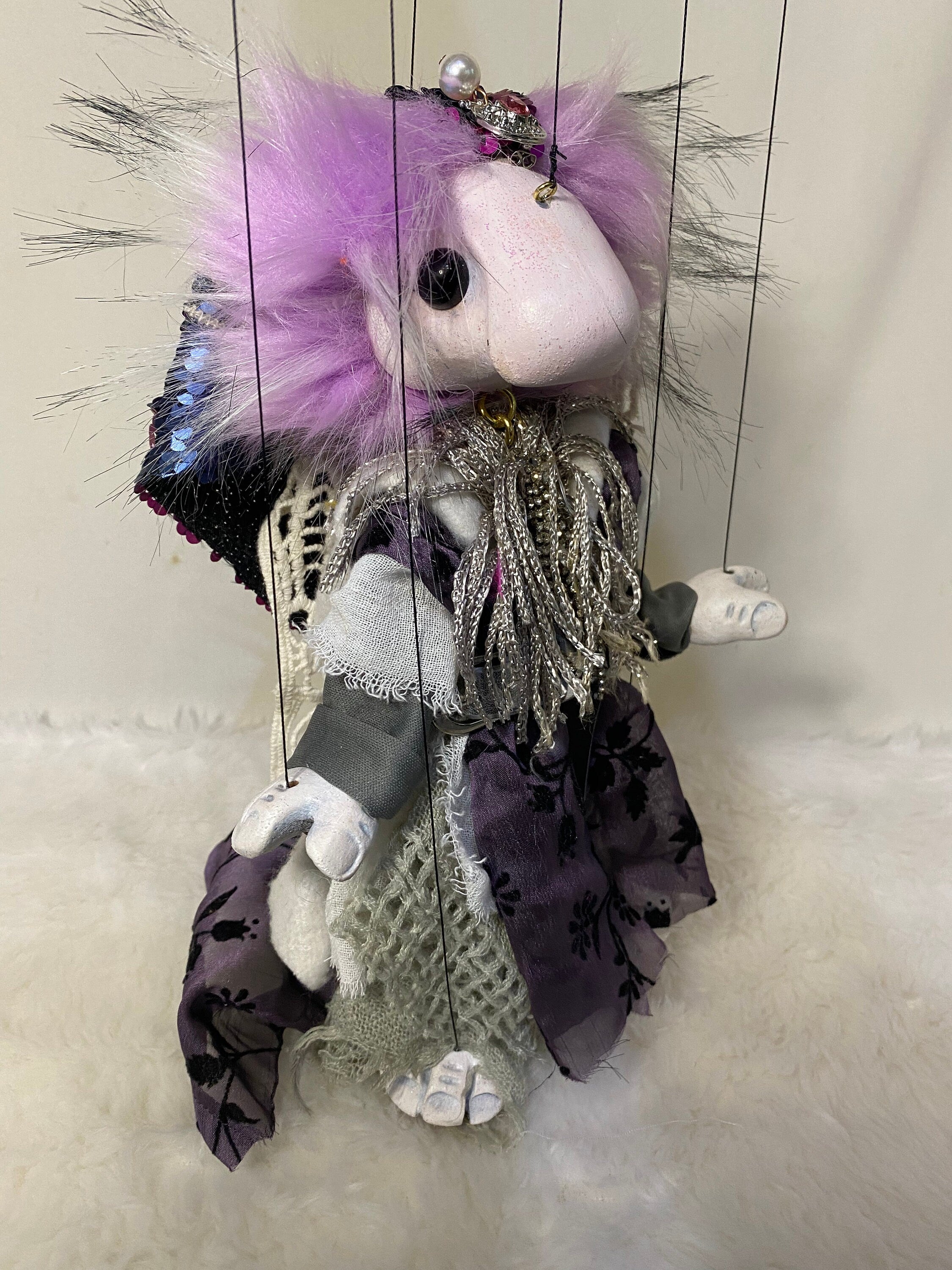 Sora - an Aeyrie Oddling marionette